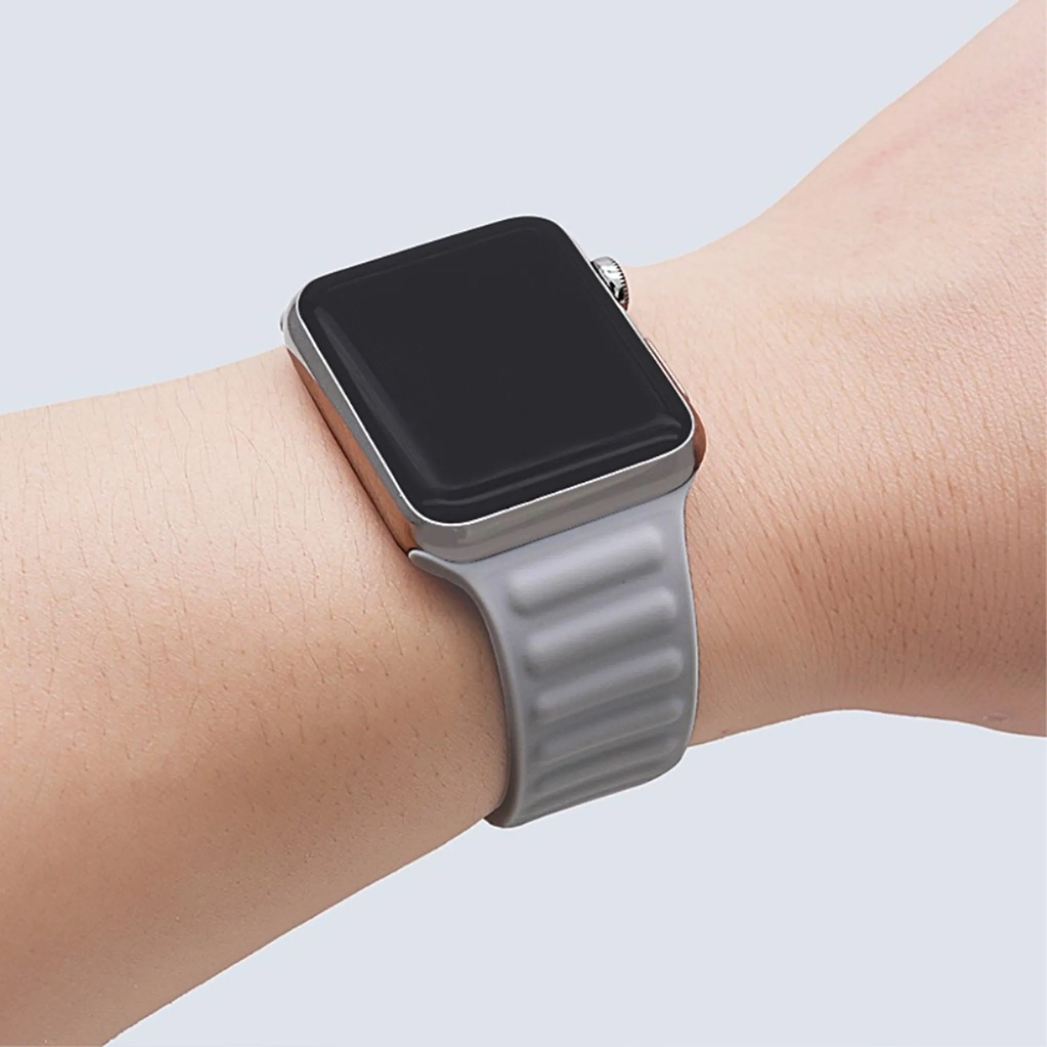 Apple Watch Series 6 / 5 40mm cool style silicone watch band - Grey