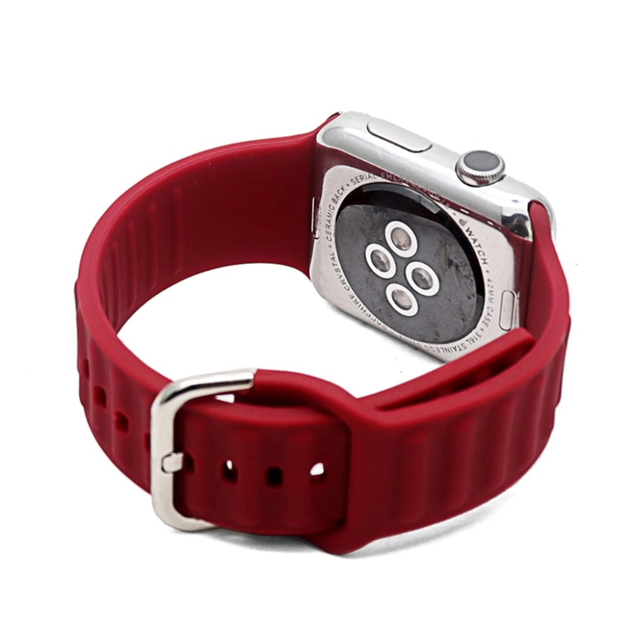 Apple Watch Series 6 / 5 40mm cool style silicone watch band - Red