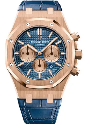 Audemars Piguet Royal Oak Chronograph Watch - BLUE strap