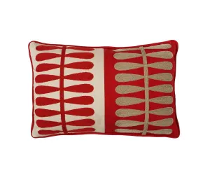 Auning Pillow Cover - Red