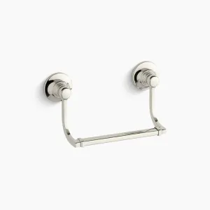 Bancroft 9.25" Towel Bars in Vibrant Polished Nickel