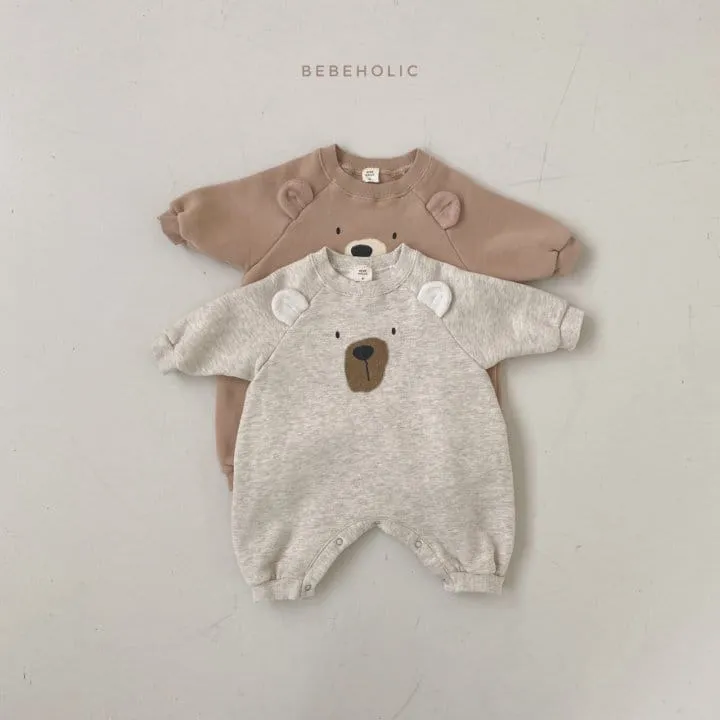 Bebe Bear Jumpsuit (Oatmeal)