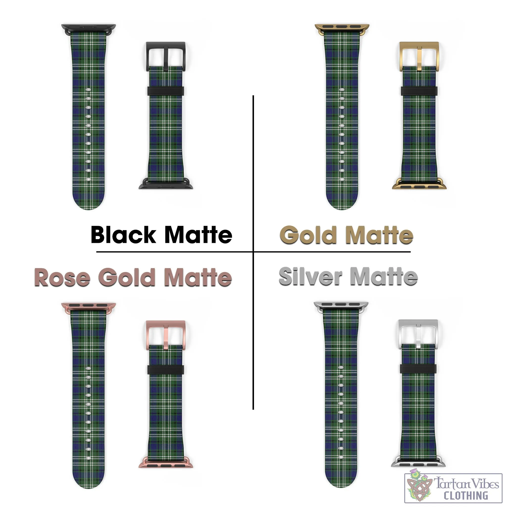 Blyth Tartan Watch Band