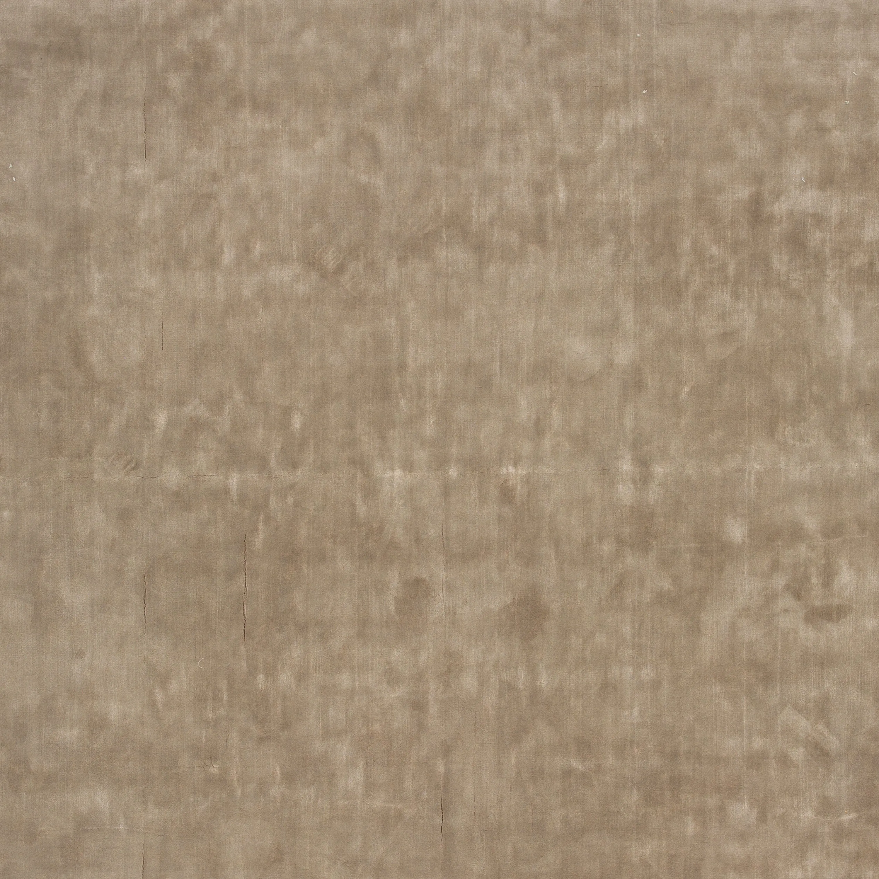 Brown Modern Linen Tencel Blend Rug - 8'x 13'2"