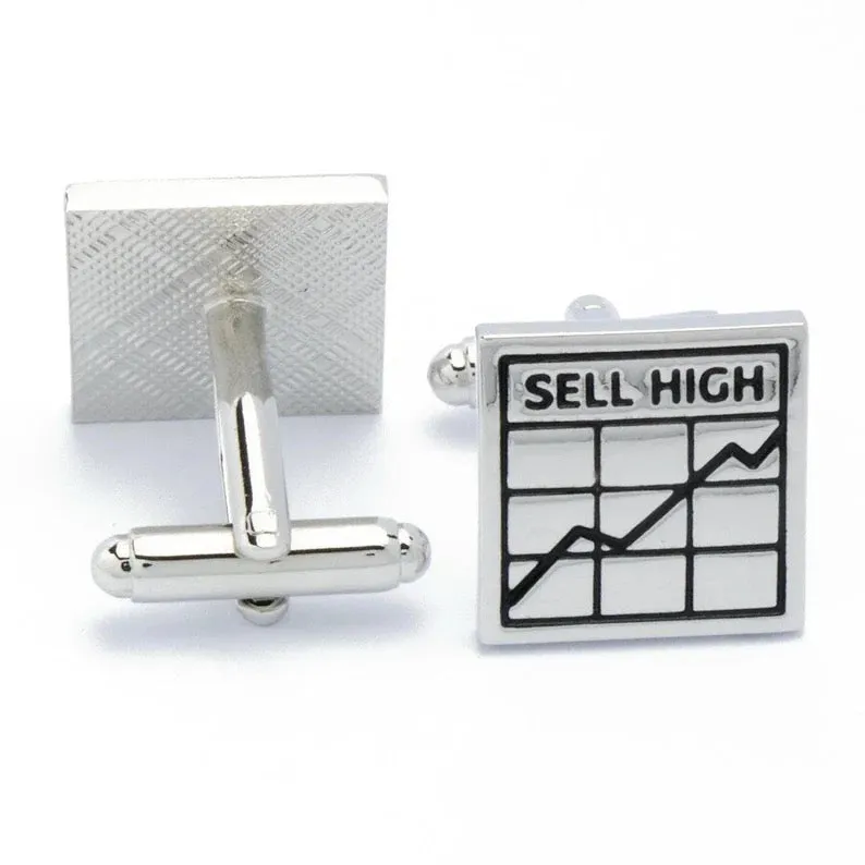 Buy Low - Sell High Cufflinks