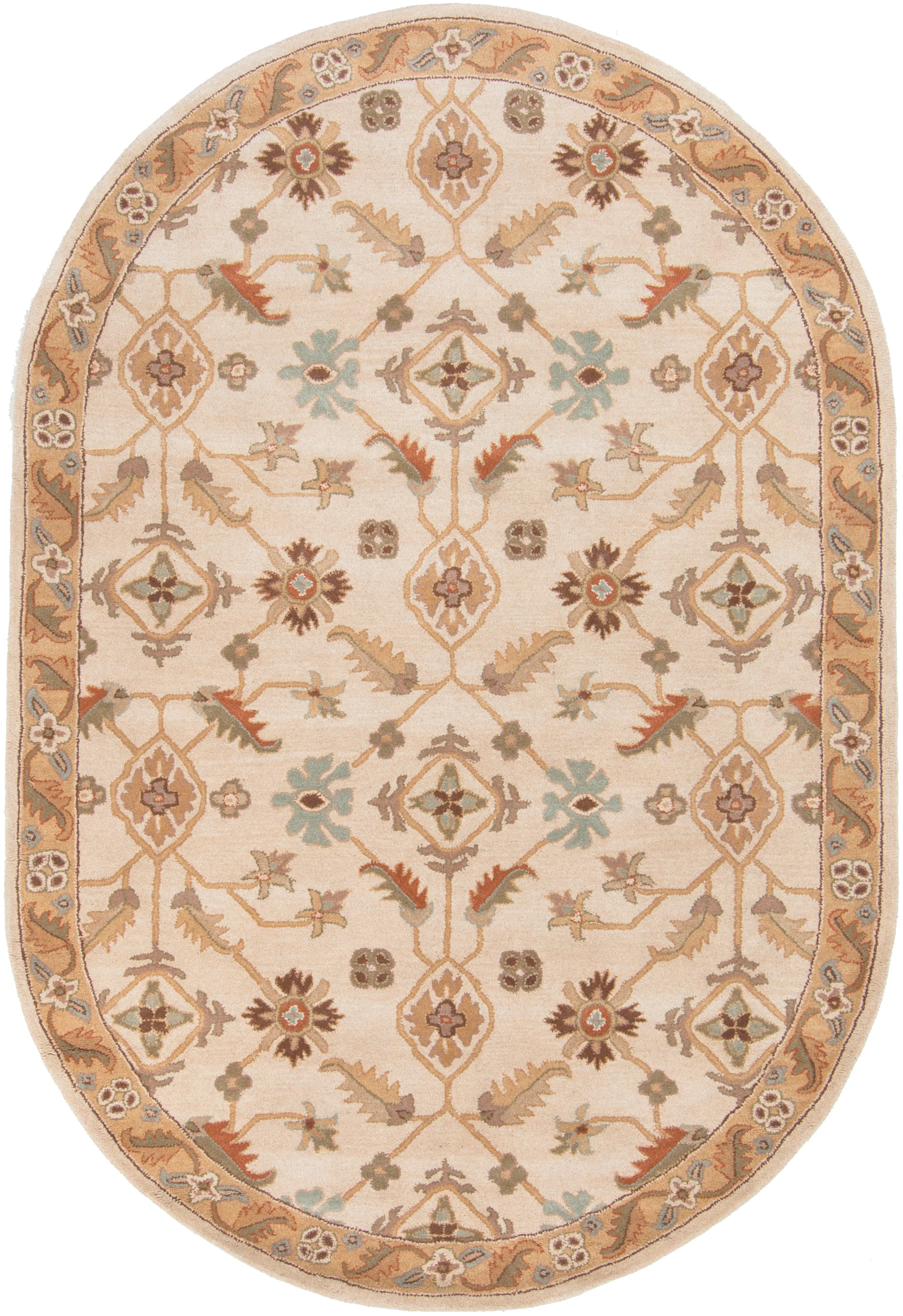 Carthage Beige Hand-Tufted Rug