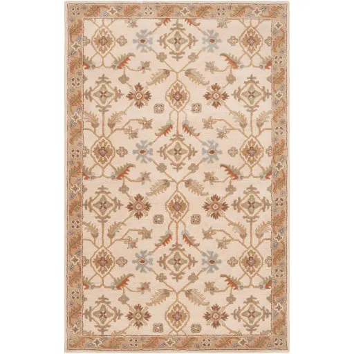 Carthage Beige Hand-Tufted Rug