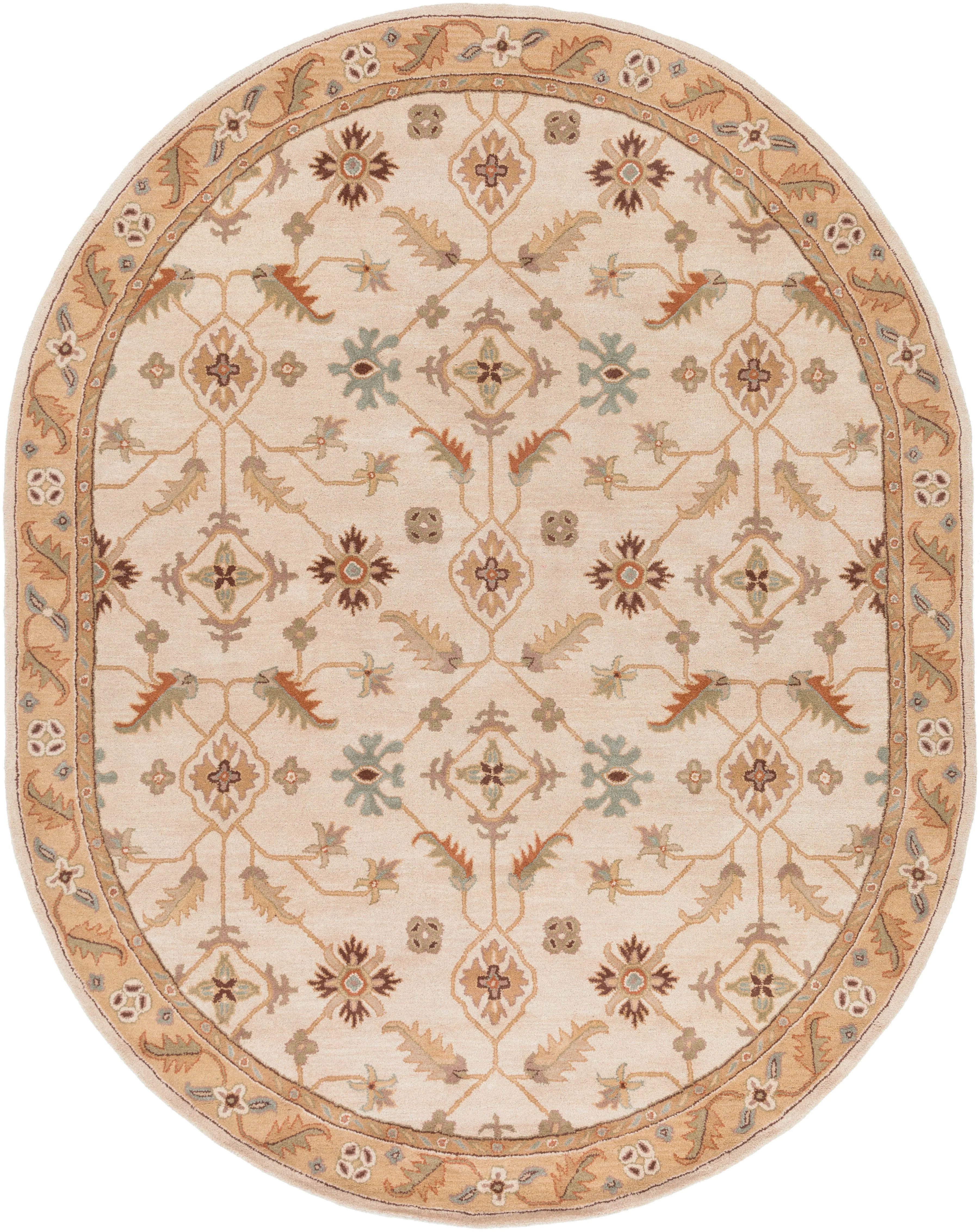 Carthage Beige Hand-Tufted Rug