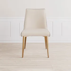 DAPHNE BRASS DINING CHAIR