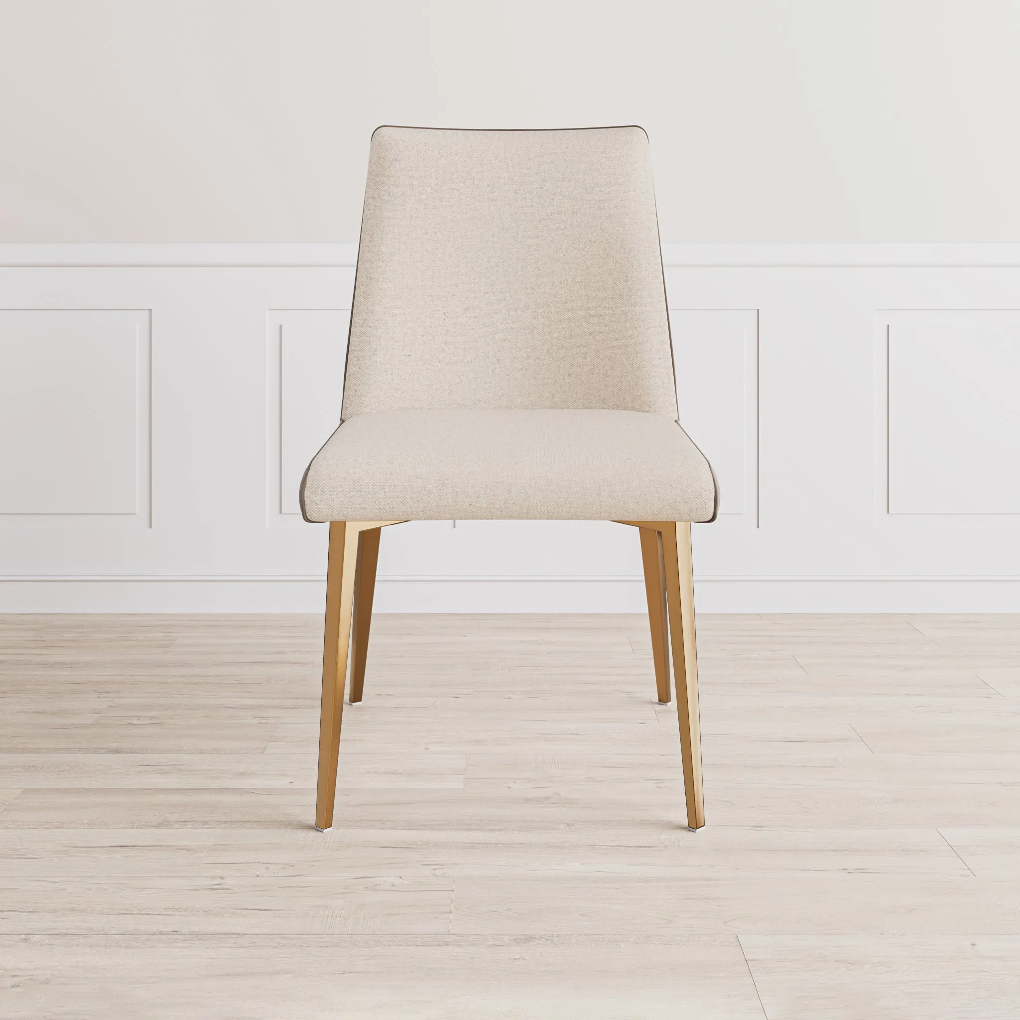 DAPHNE BRASS DINING CHAIR