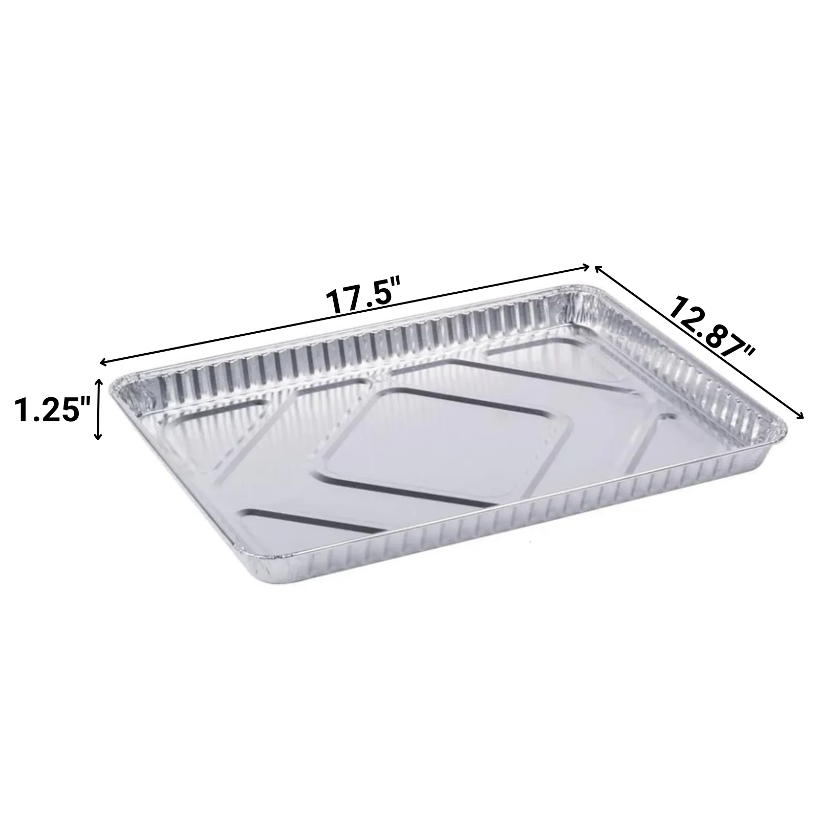 Disposable Aluminum Half (1/2) Size Cookie Sheet