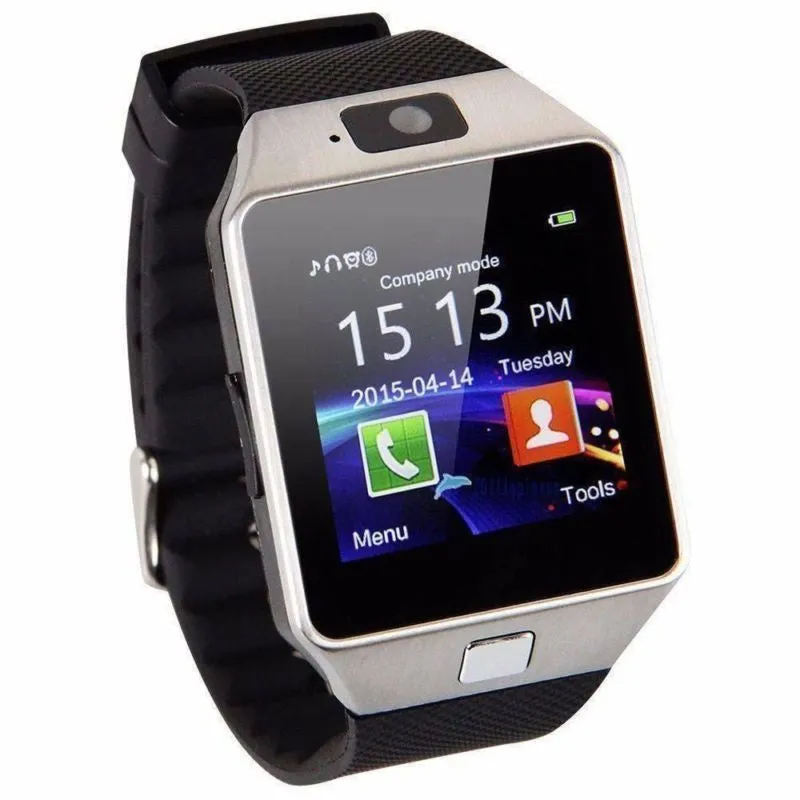 DZ09 Bluetooth 4.1 Smart Watch Phone   Camera SIM Card For Android IOS Phones US