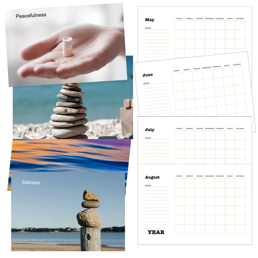 Finding Balance Calendar PLR