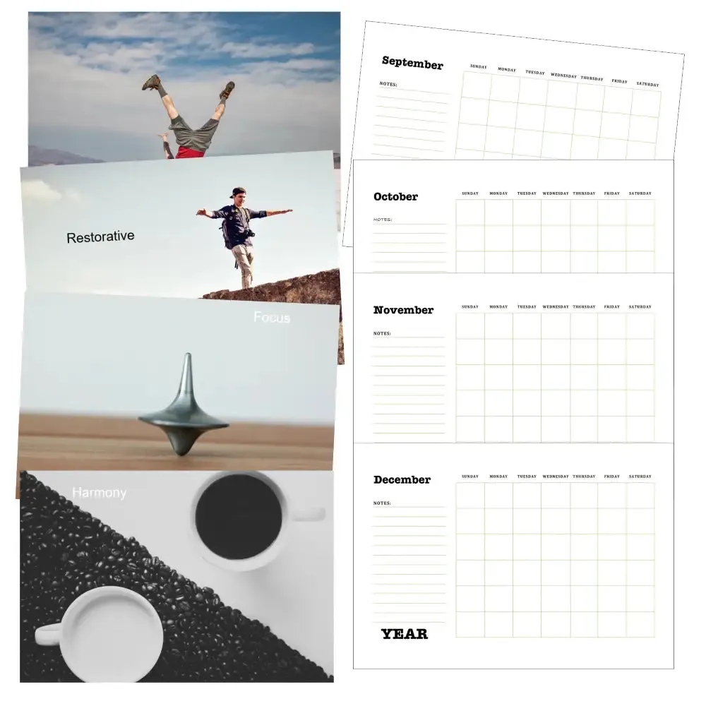 Finding Balance Calendar PLR