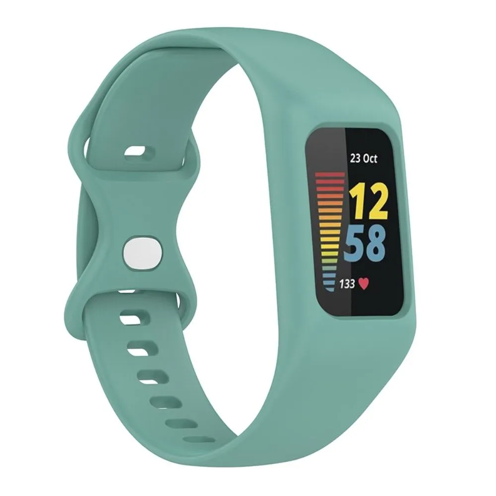 Fitbit Charge 3 simple silicone watch strap - Green