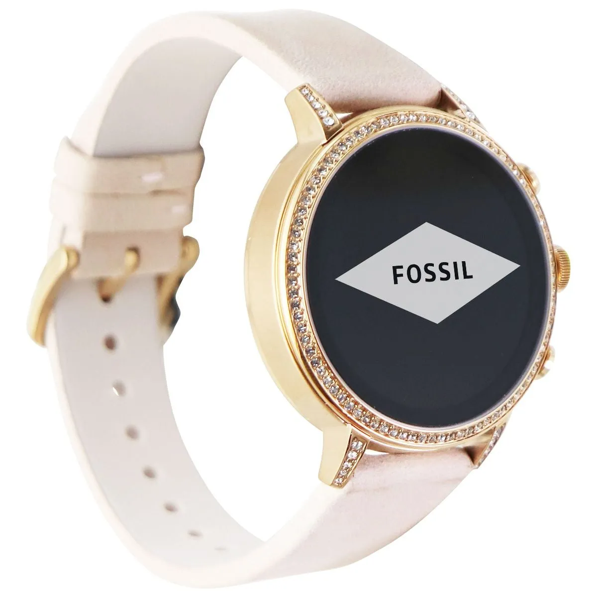 Fossil Womens Gen 4 Venture HR Stainless Touchscreen Smartwatch - Rose Gold