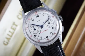 Gallet Multichron Decimal Chronograph