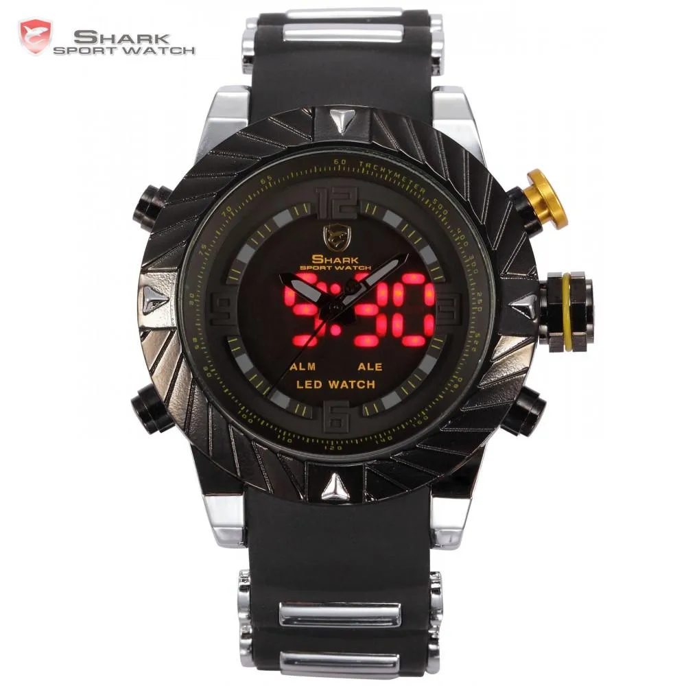 GOBLIN Shark Sport Watch Black/Yellow  SW 168