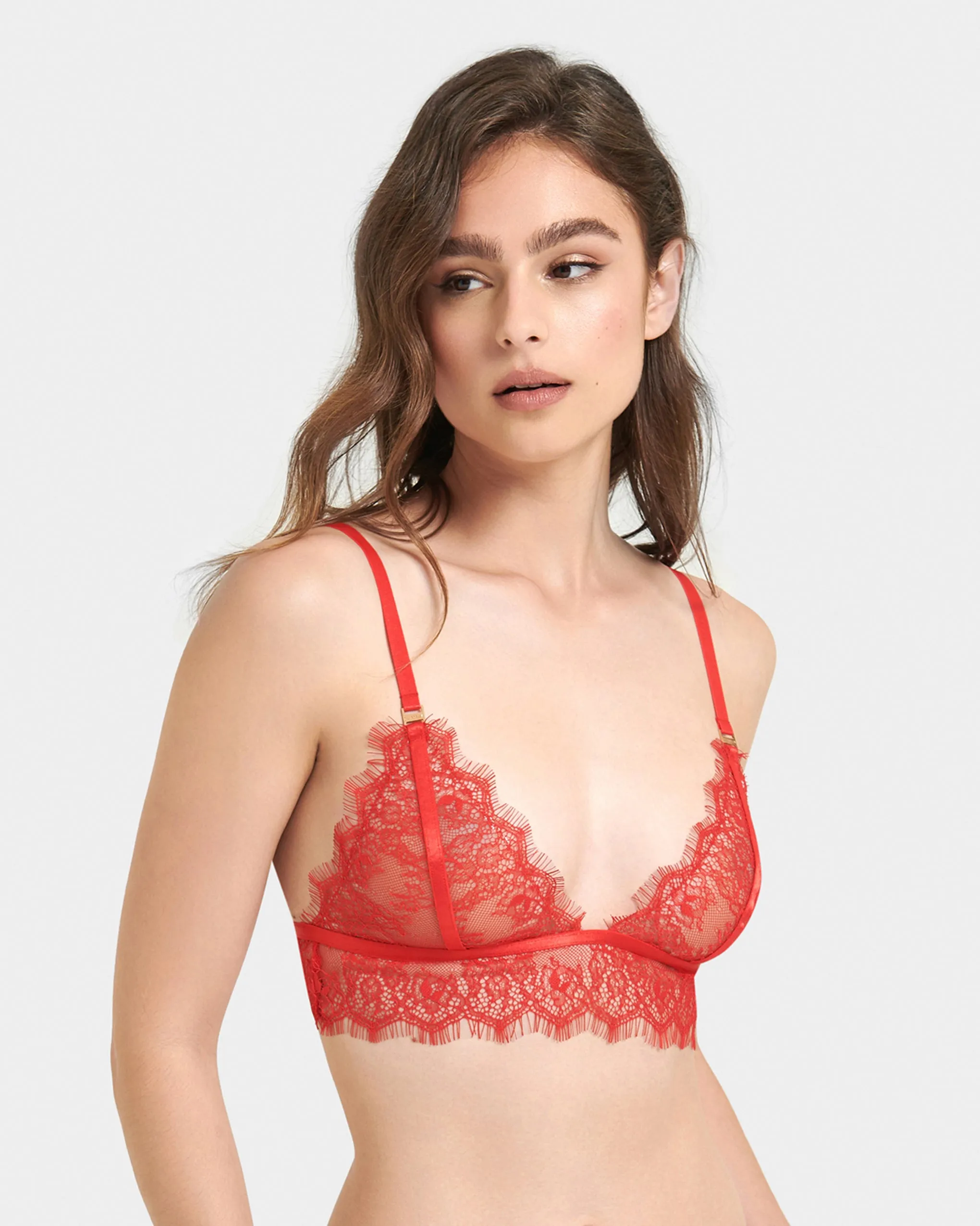 Grace Soft Bra Red