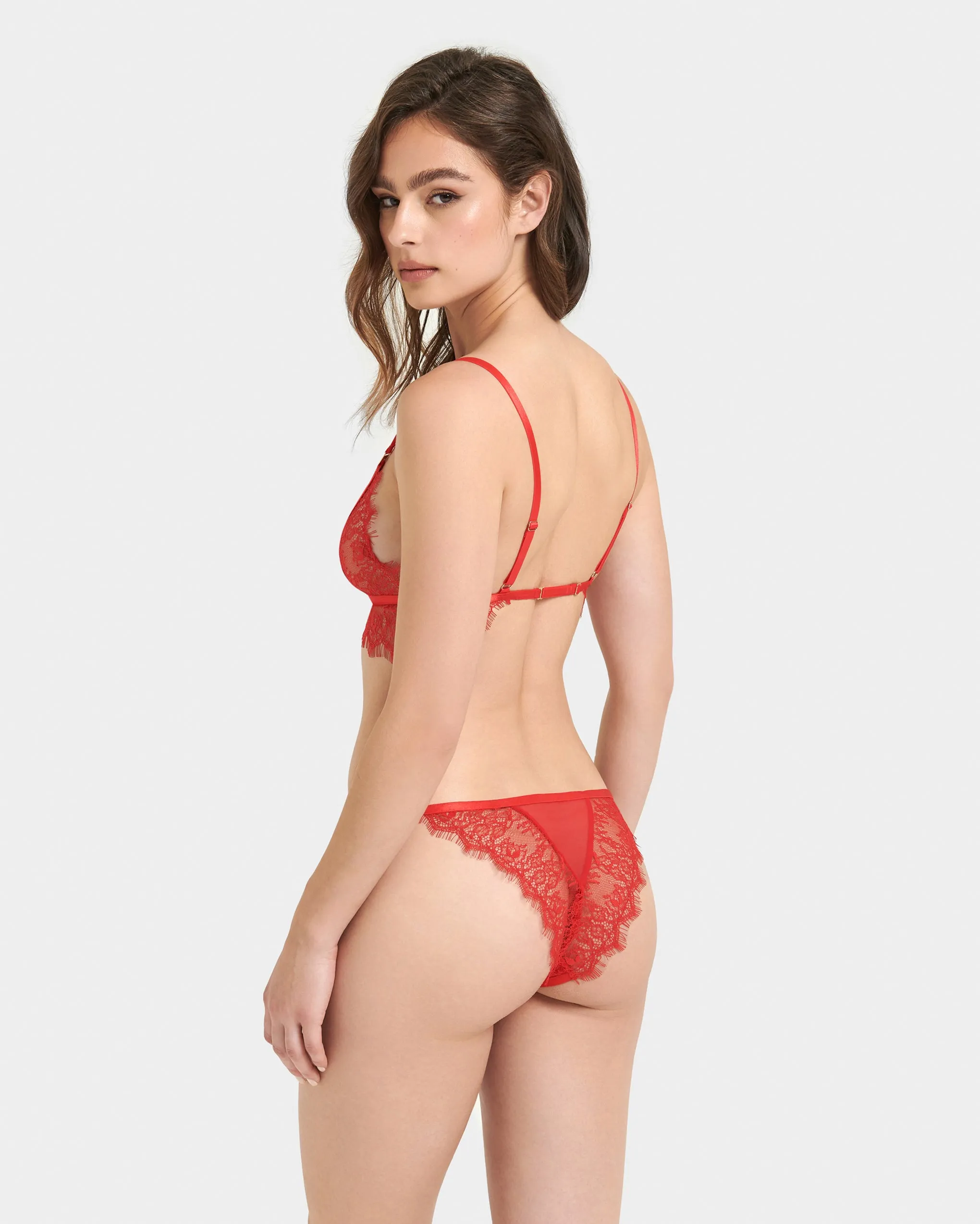 Grace Soft Bra Red