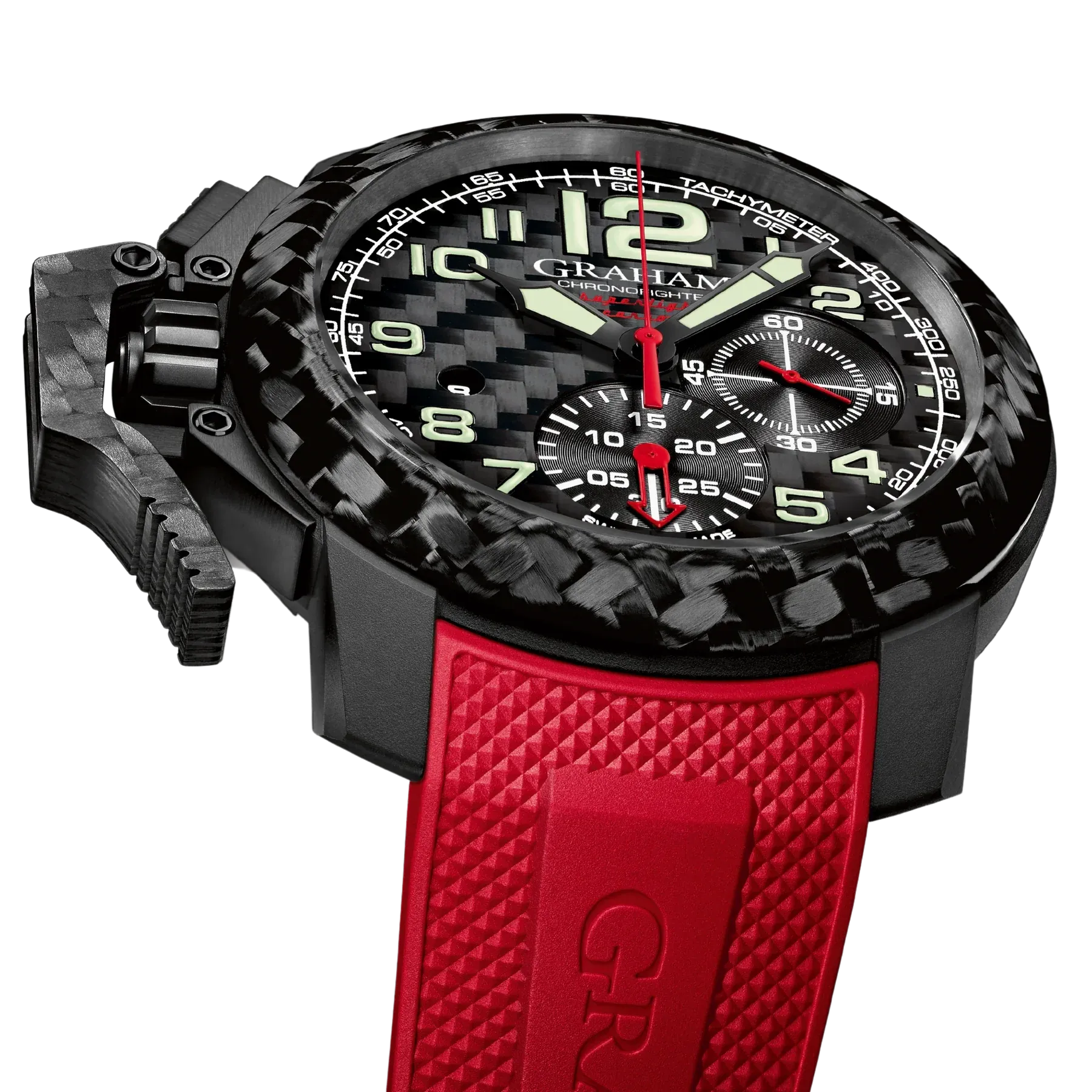 Graham Chronofighter Superlight Red Black Watch 2CCBK.B11A