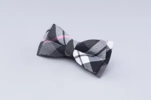 Grey Worsted Bow tie