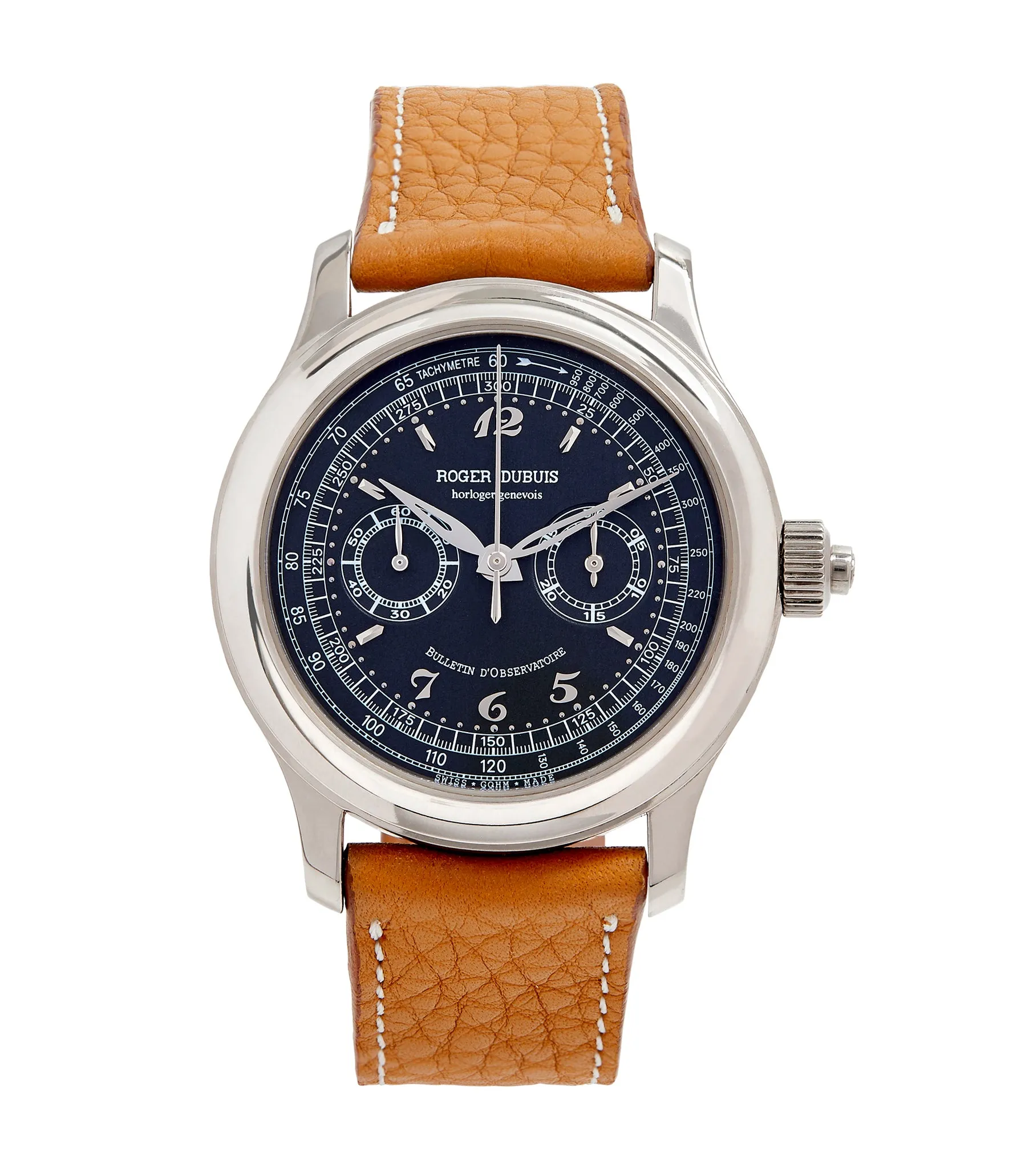 Hommage Chronograph Monopoussoir | White Gold