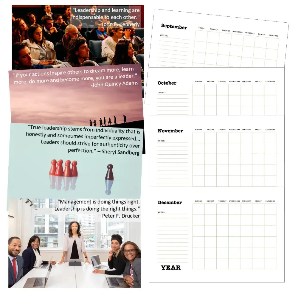 Leadership Calendar PLR