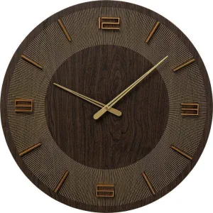 Levi Brown Wall Clock