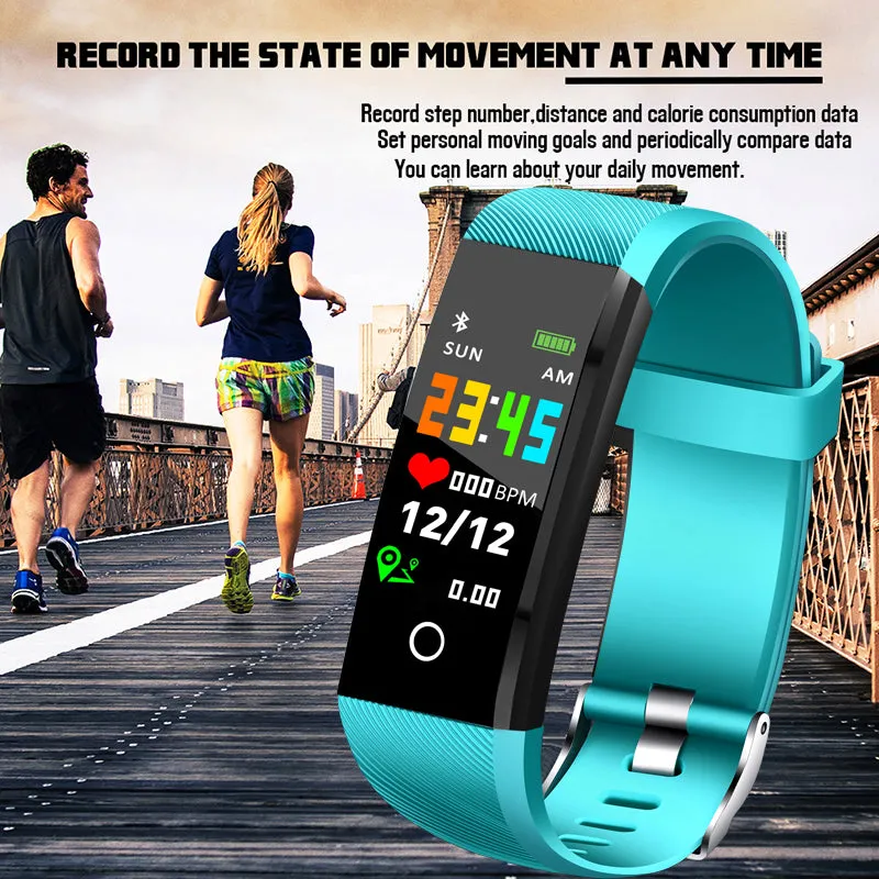 LIGE 2019 Smart Fitness Watch with Heart Rate Monitor, Pedometer, Call & Message Notifications & More