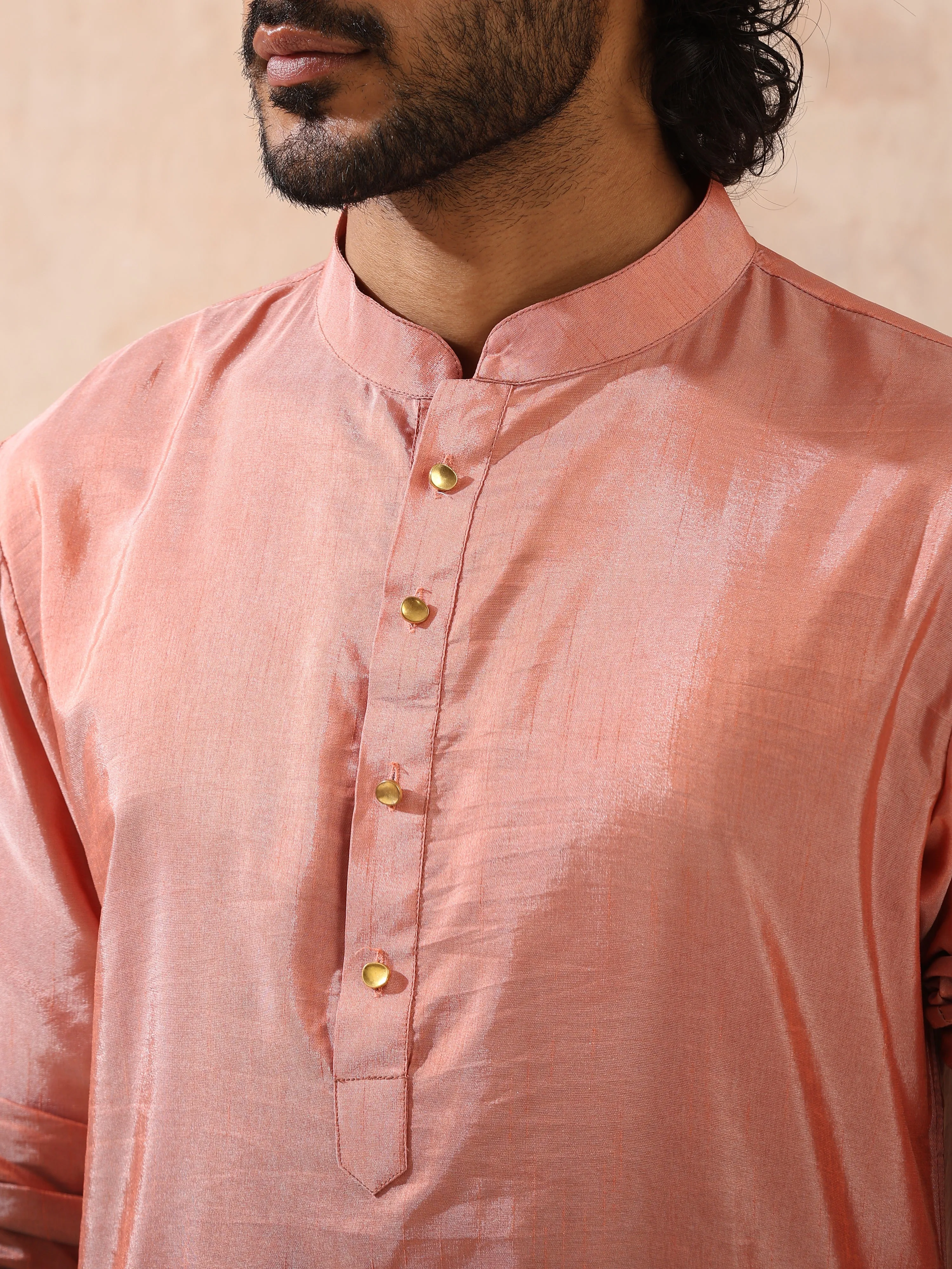 Mens Ombre Shades of Brown Kurta