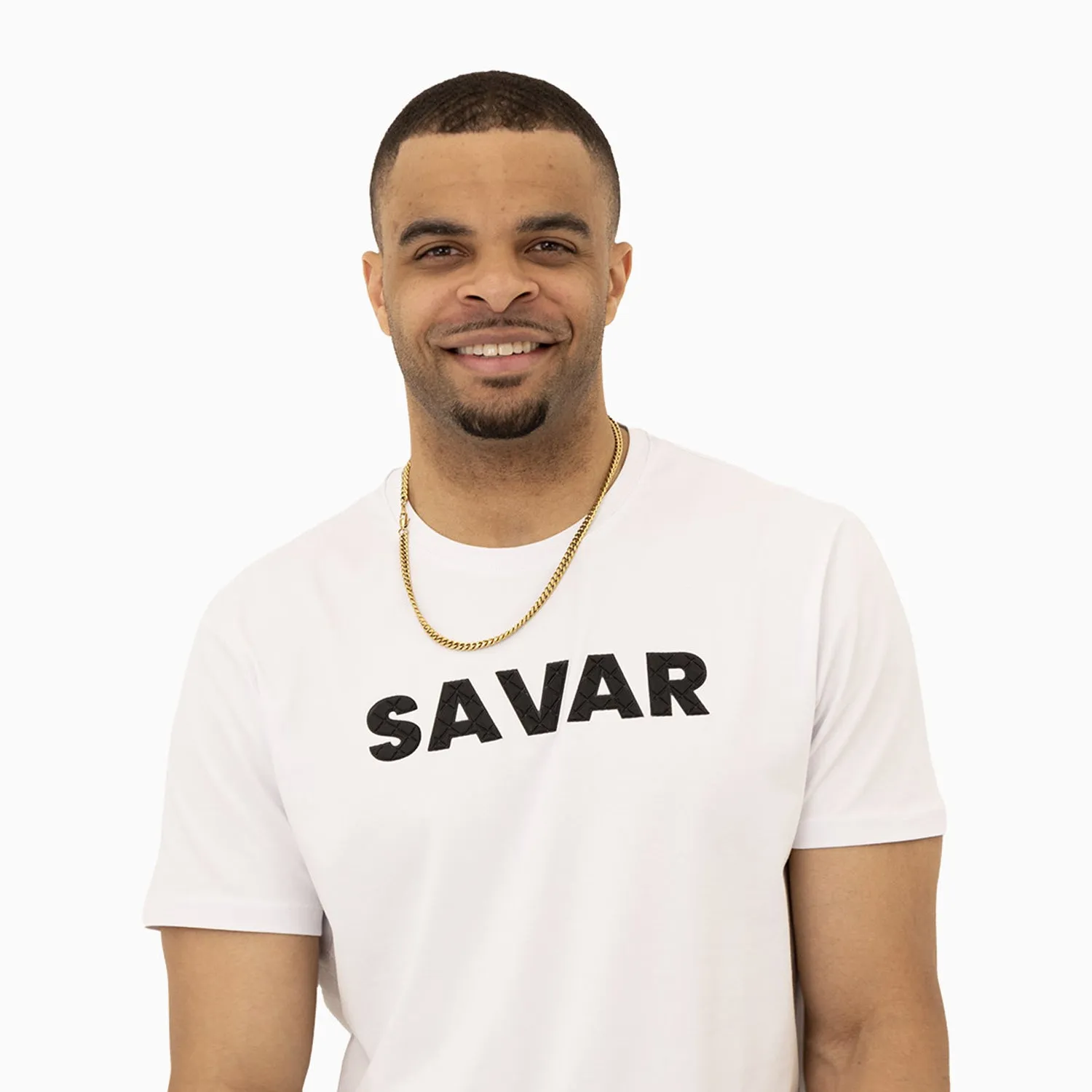 Men's Savar Bold Puff Print Short Sleeves T-Shirt