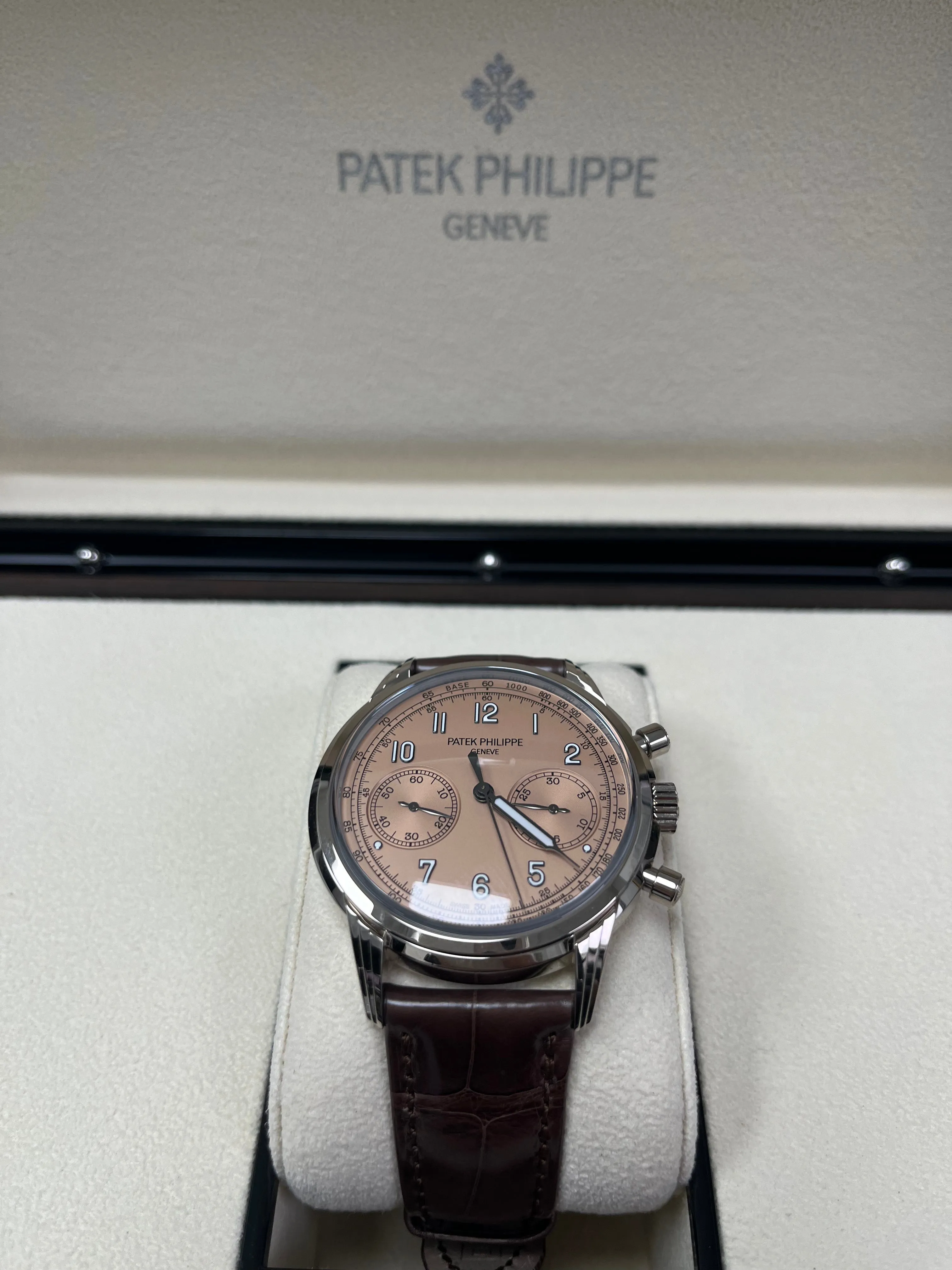 Patek Philippe Complications Salmon 18K White Gold 5172G-010