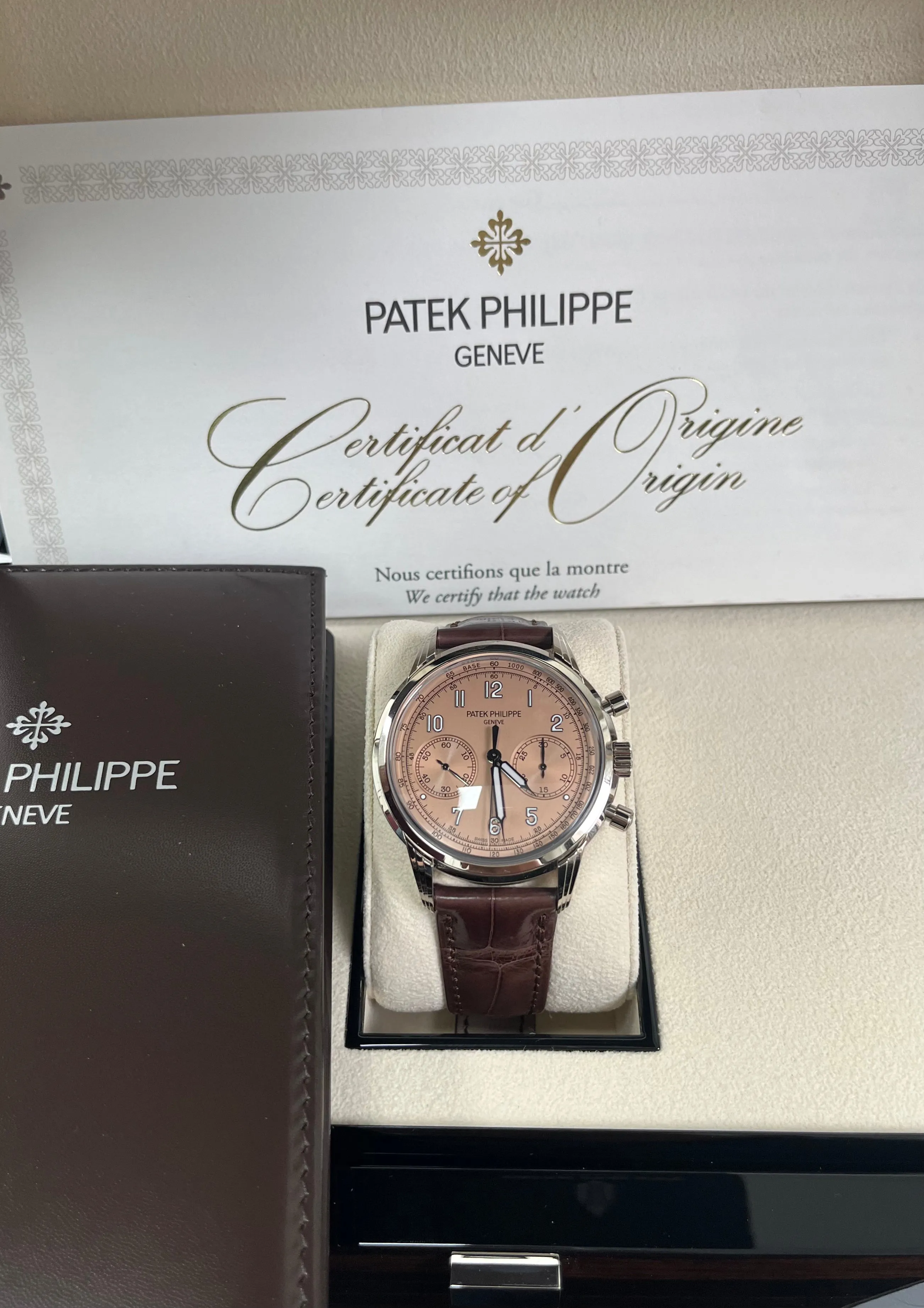 Patek Philippe Complications Salmon 18K White Gold 5172G-010