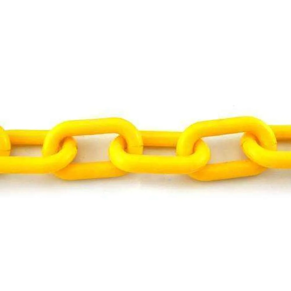 Plastic Chain 6mm (50m/case) Yellow