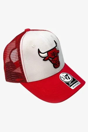 Red & White Chicago Bulls Baseball Cap - S24 - MCP134R