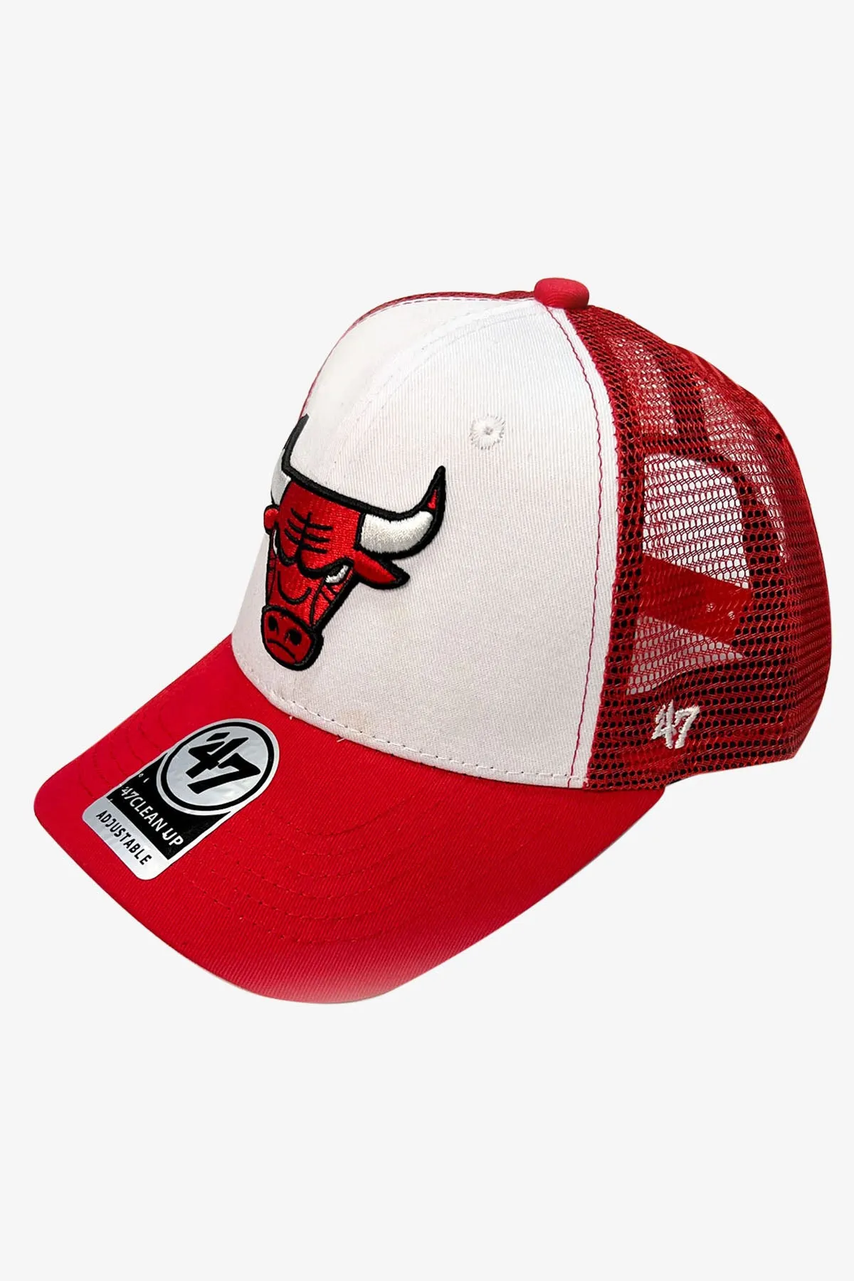 Red & White Chicago Bulls Baseball Cap - S24 - MCP134R