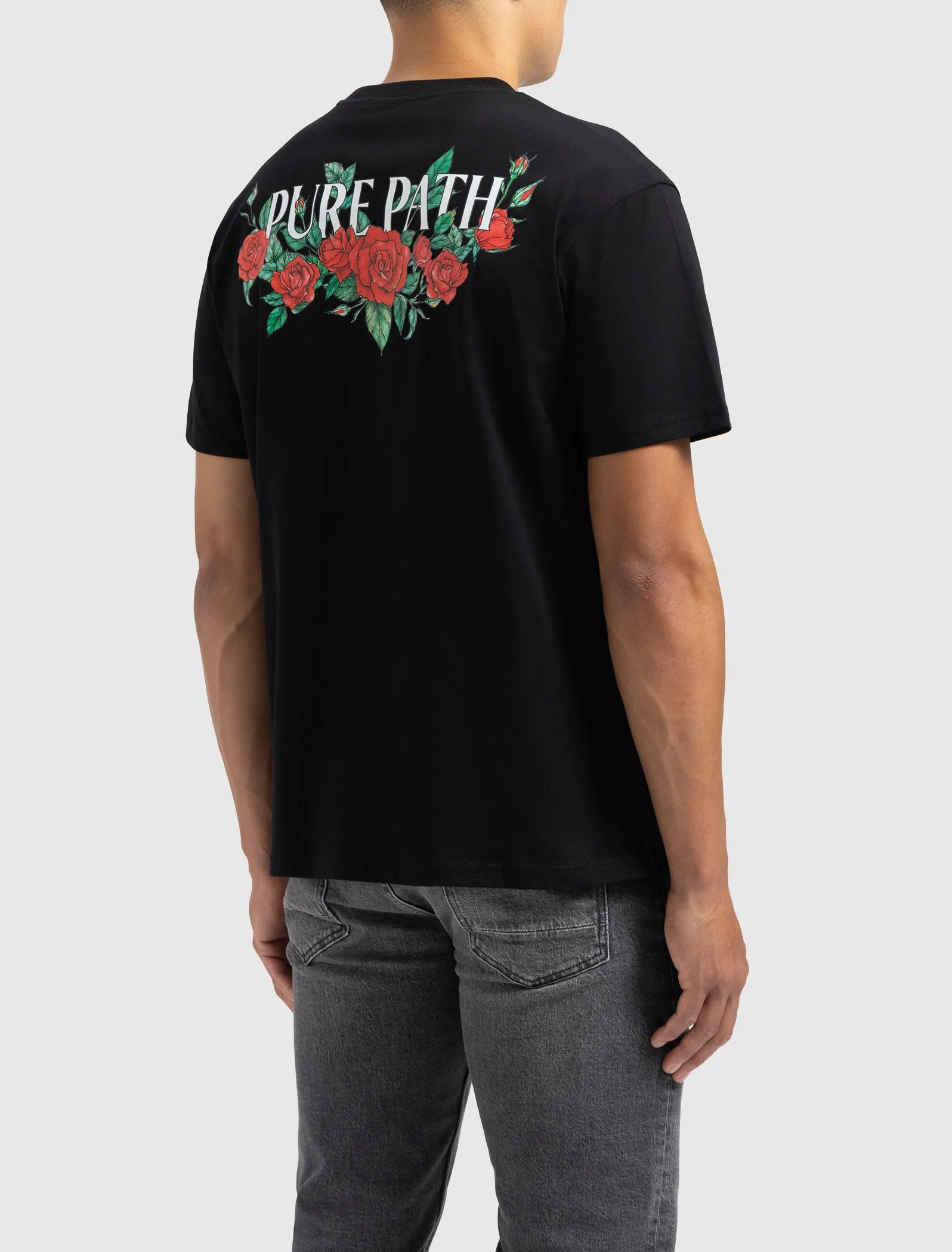 Roses T-shirt | Black