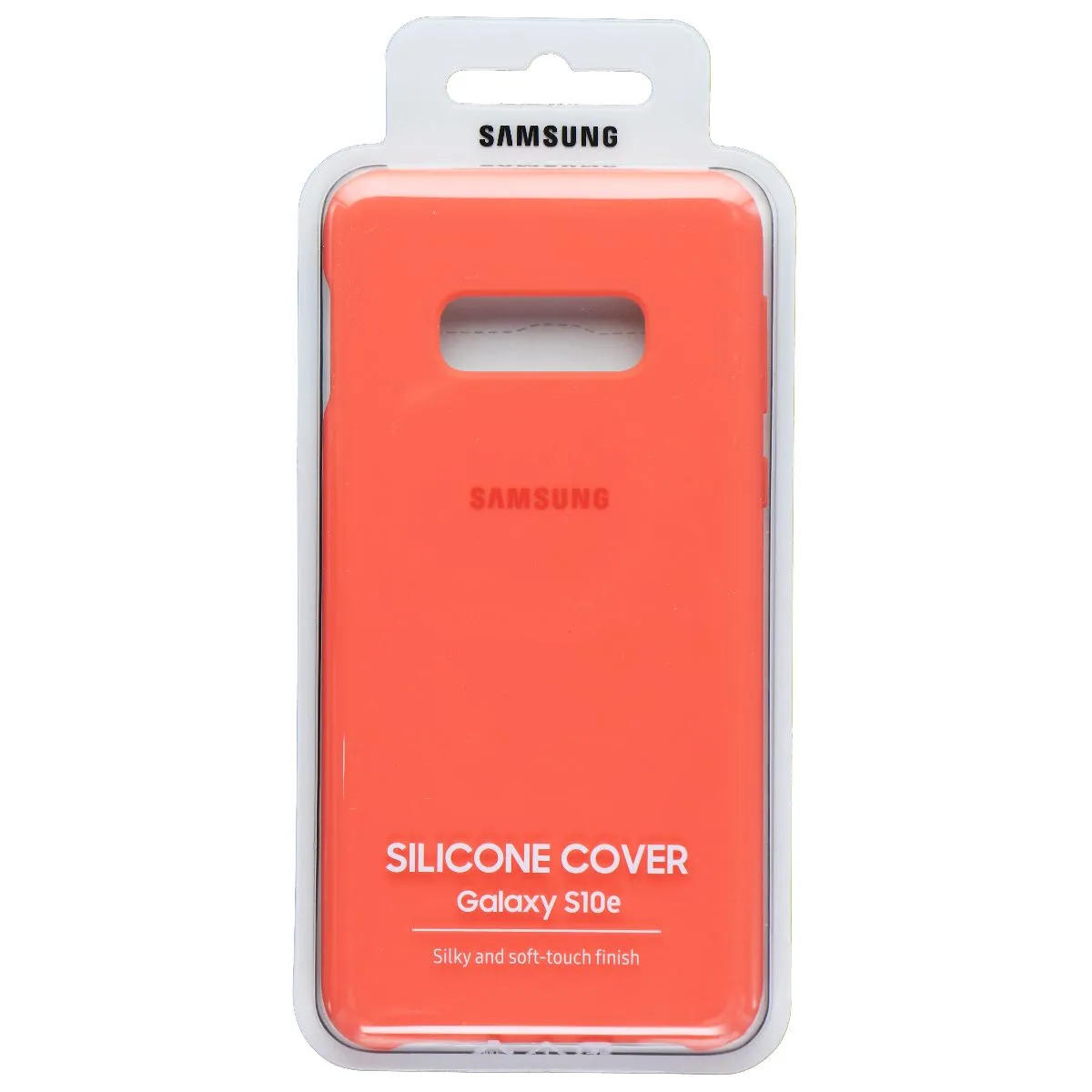 Samsung Official Silicone Cover for Galaxy S10e - Coral Red