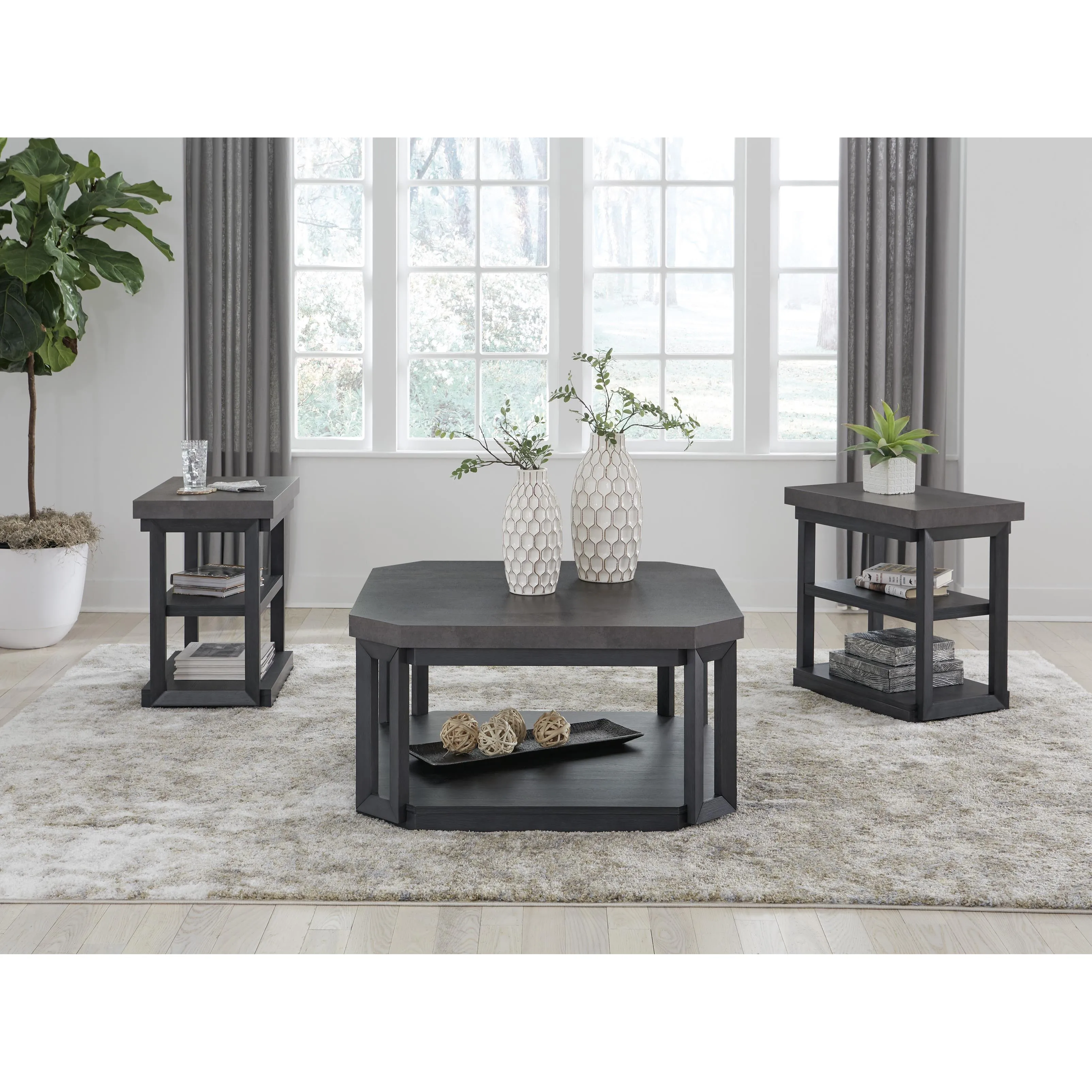 Signature Design by Ashley Bonilane Occasional Table Set T396-13