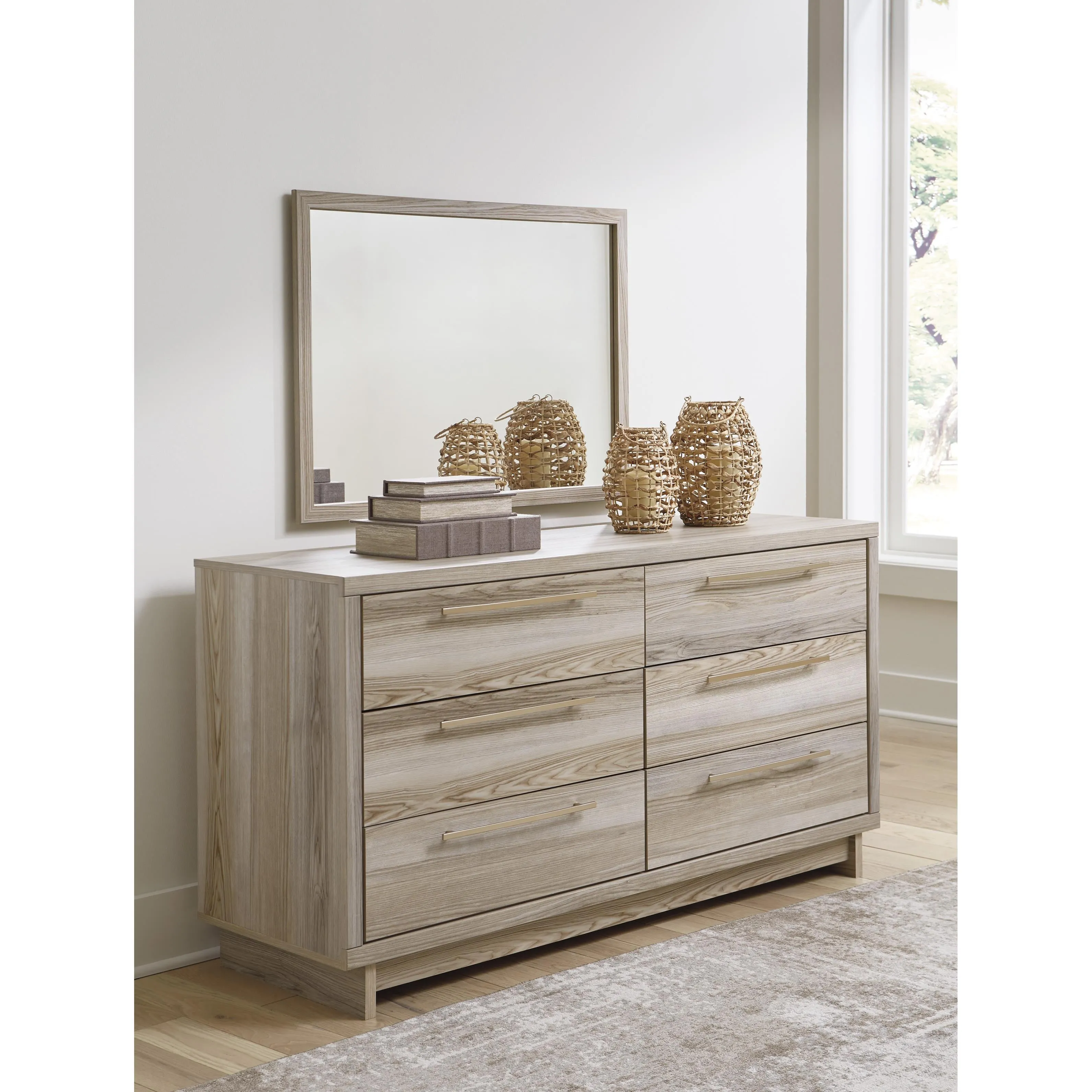 Signature Design by Ashley Hasbrick 6-Drawer Dresser B2075-231