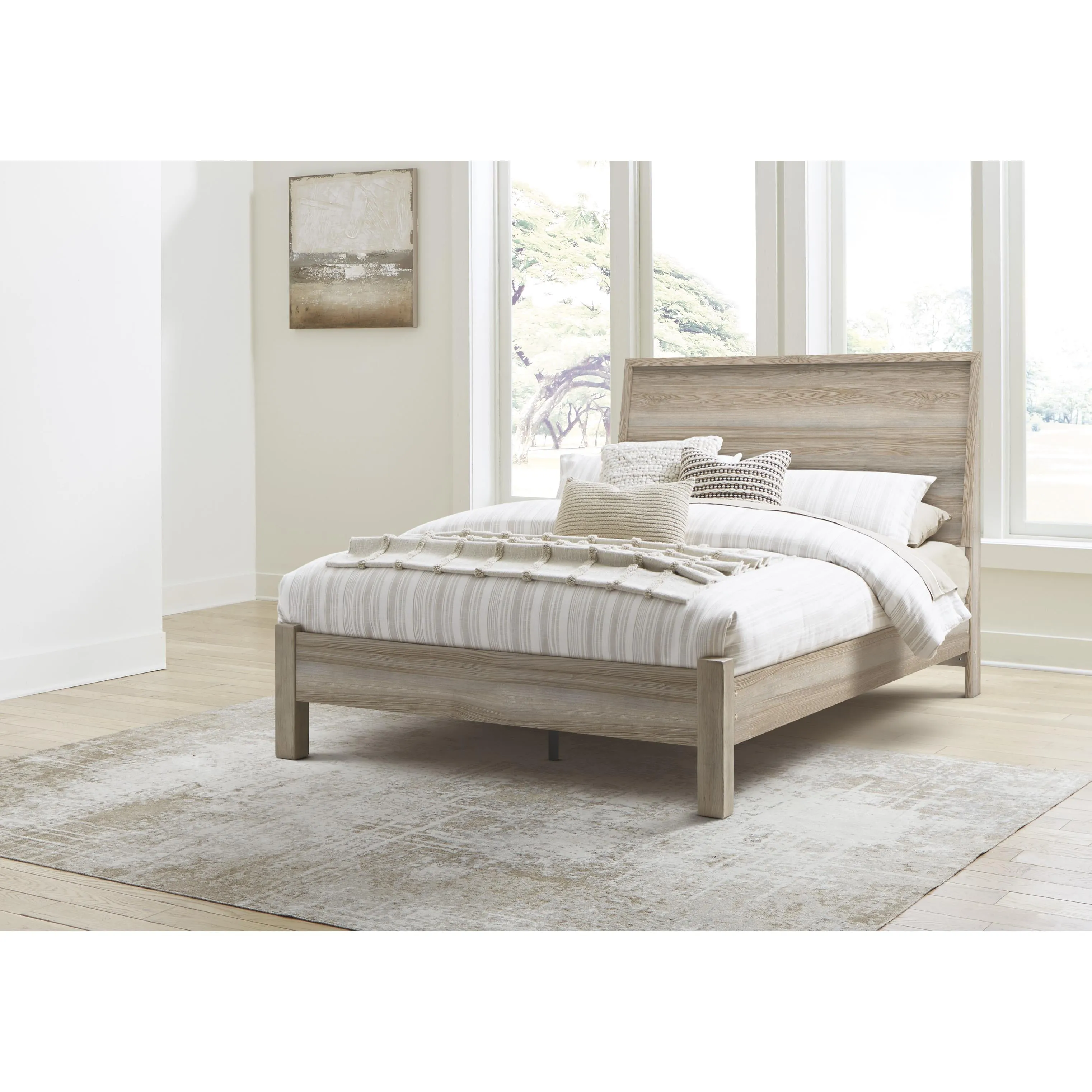 Signature Design by Ashley Hasbrick Queen Panel Bed B2075-57/B2075-154/B100-13