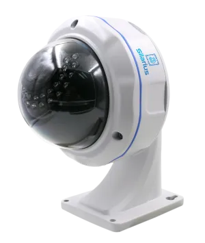 Silarius SIL-VD8MPAI 8MP Dome Camera 2.8-12mm Manual Zoom Lens AI   Bracket