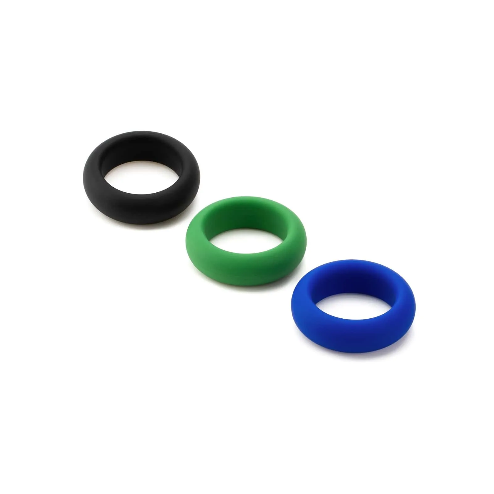 Silicone Cock Ring Trio by Je Joue