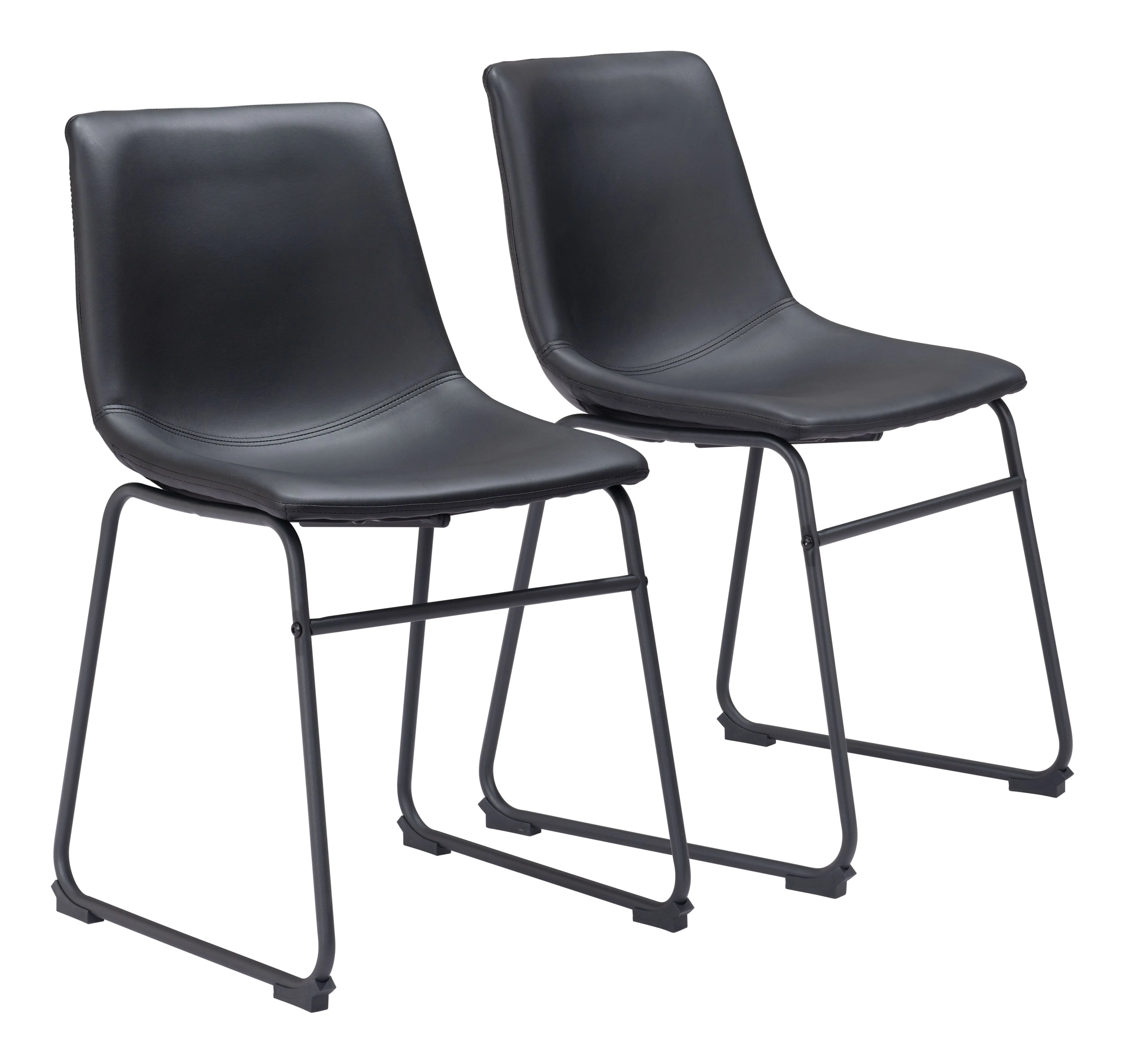 Smart Dining Chair (Set of 2) Black