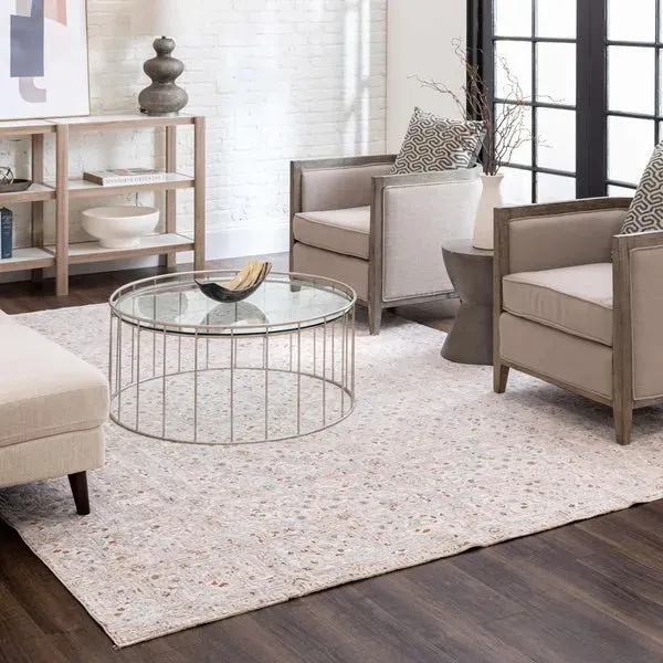 Solitude R1042 569 Pandosia Cream Light Beige Rug