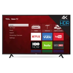 TCL 65" CLASS 4-SERIES 4K UHD HDR ROKU SMART TV (65S403)