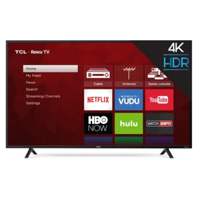 TCL 65" CLASS 4-SERIES 4K UHD HDR ROKU SMART TV (65S423)