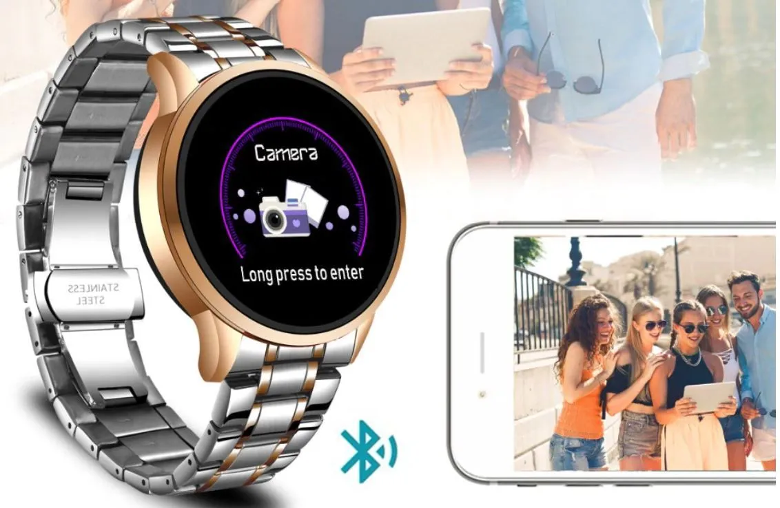 Unisex Automatic Heart Rate Tracking Smart Watches