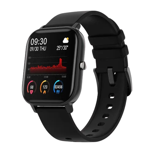 Unisex Full Touch Fitness Blood Pressure Monitor Smartwatch